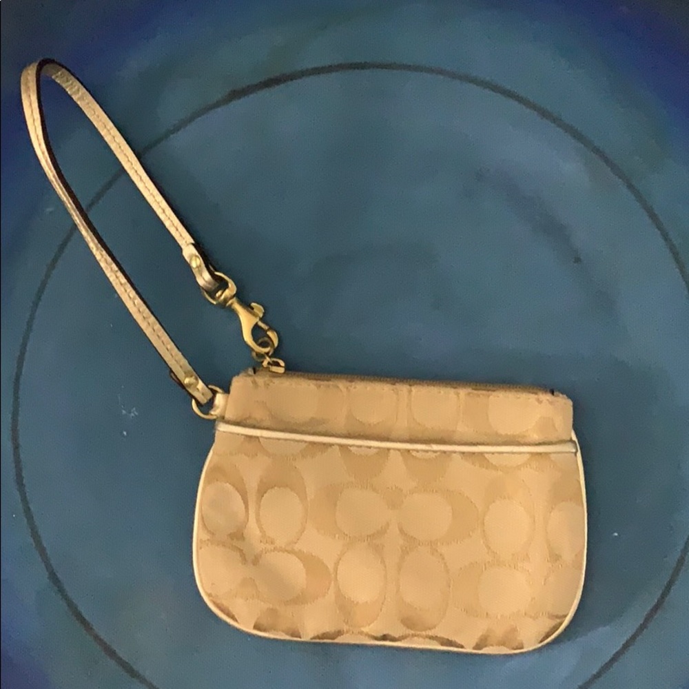 Authentic coach hand purse